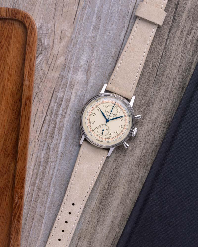 Vintage Leather Light Grey - UNDONE